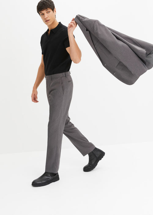 Klasične poslovne hlače za obleko v ravnem kroju
