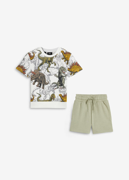 Fantovska T-Shirt majica in kratke hlače z recikliranim poliestrom
