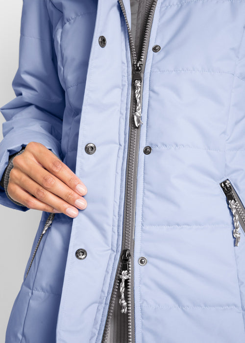 Zimska jakna v dvoplastnem videzu