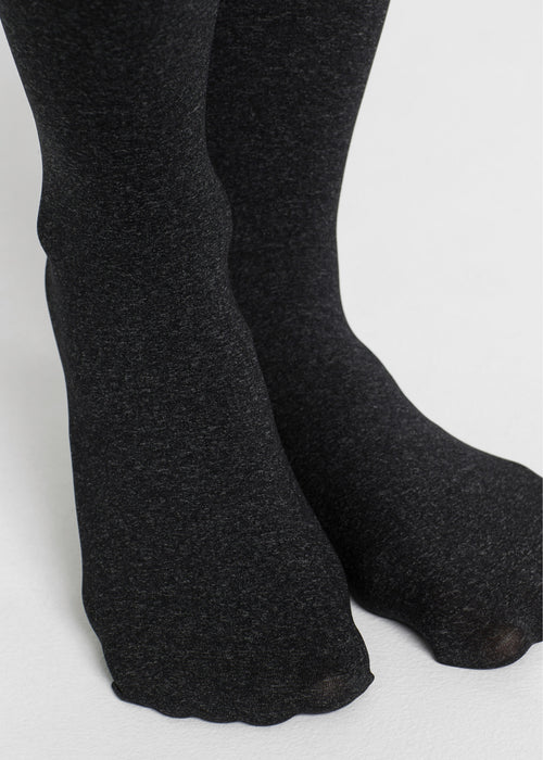 Hlačne nogavice v meliranem videzu iz 100 DEN-skega materiala