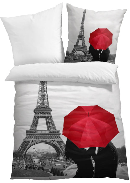 Obojestranska posteljnina z motivom Pariza