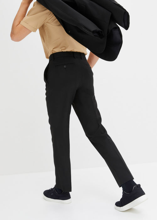 Klasične poslovne hlače za obleko v ravnem kroju