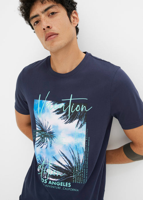 T-Shirt majica z ekološkim bombažem in fotografskim potiskom