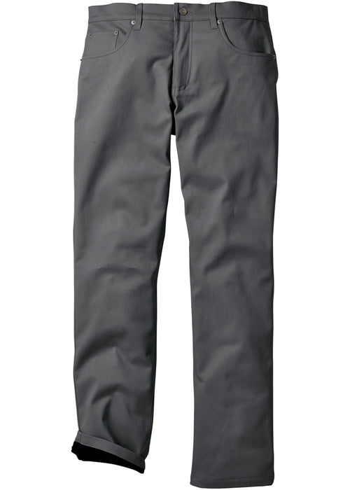 Klasične tople stretch hlače v ravnem kroju