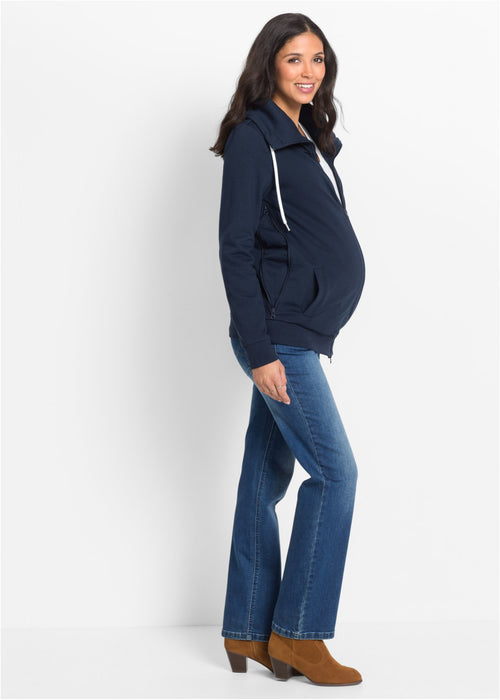 Športno udobna jakna za nosečnost in za nošenje dojenčka