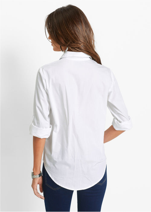 Bluza s potiskom v stilu krpanke