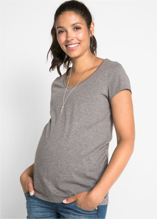Klasična majica za nosečnice (2 kosa)