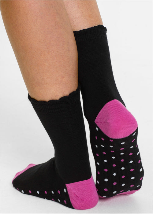 Damske nogavice z ekološkim bombažem (5 parov)