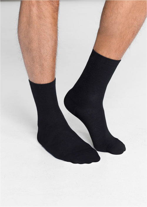 Klasične nogavice z ekološkim bombažem (10 parov)