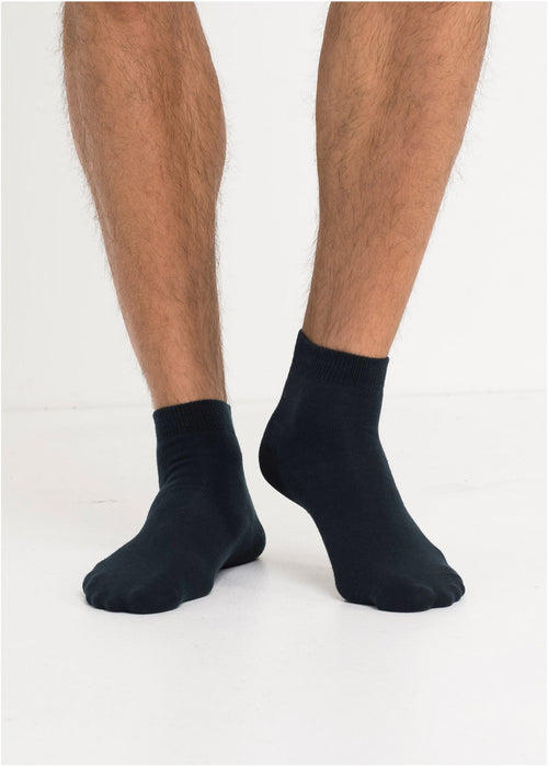Kratke klasične nogavice z ekološkim bombažem (10 parov)