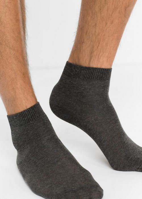 Kratke klasične nogavice z ekološkim bombažem (10 parov)