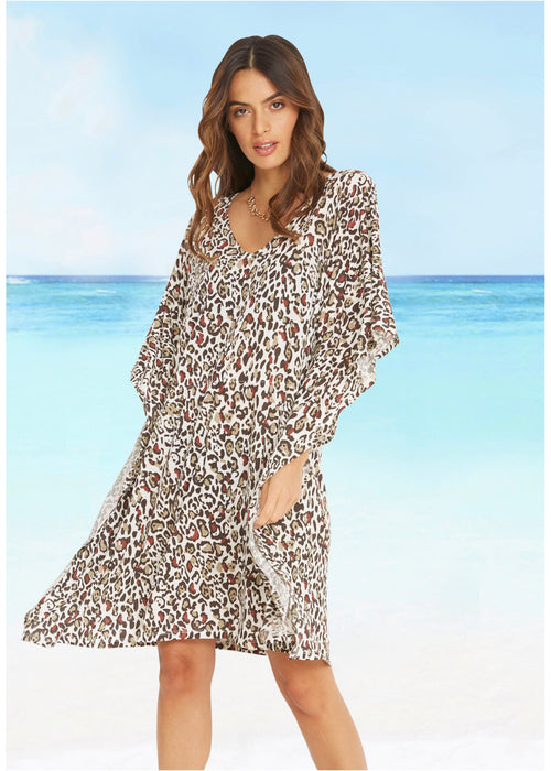 Tunika-obleka za na plažo