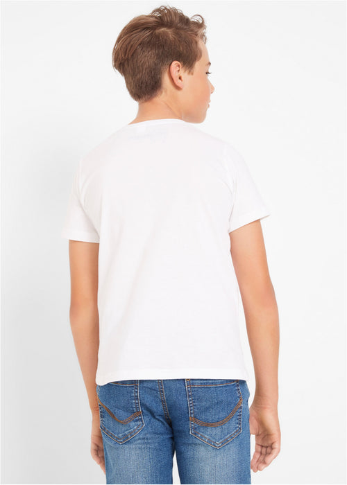 Fantovska klasična T-Shirt z ekološkim bombažem (3 kosi)