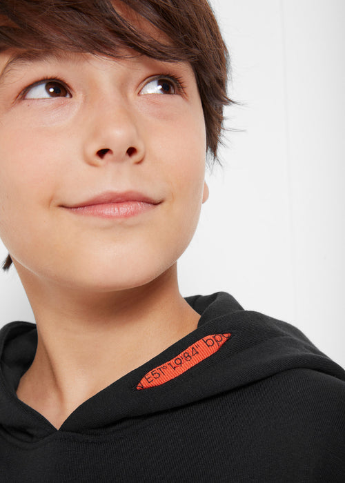 Fantovska športno udobna majica s kapuco z ekološkim bombažem
