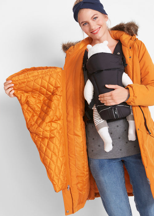 Vatirana jakna za nosečnost in za nošenje dojenčka