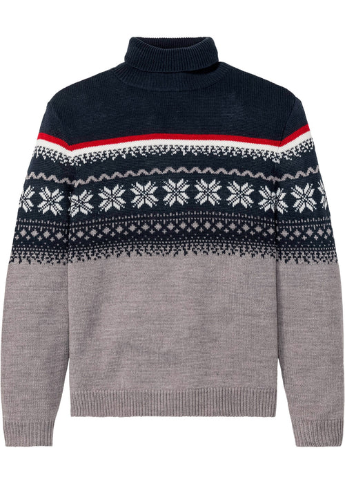 Norveški pulover s puli ovratnikom