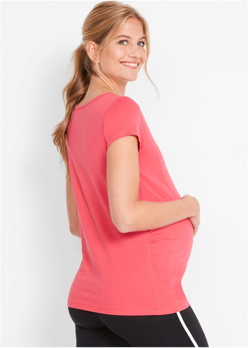 Klasična majica za nosečnice (2 kosa)