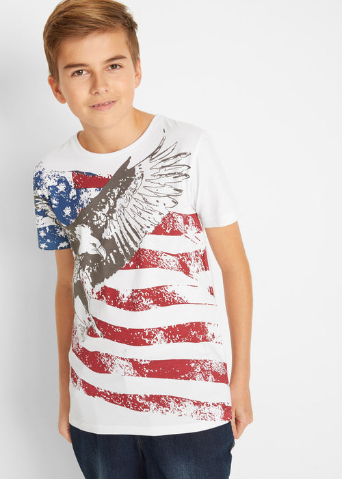 Fantovska T-Shirt v ozkem kroju z ekološkim bombažem