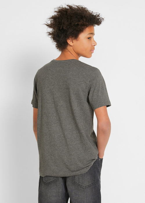 Fantovska T-Shirt s potiskom z ekološkim bombažem (2 kosa)
