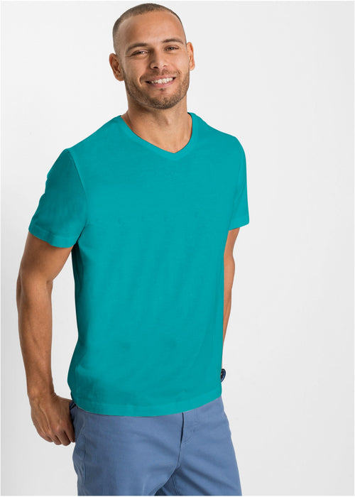 T-Shirt z V-izrezom (3 kosi)