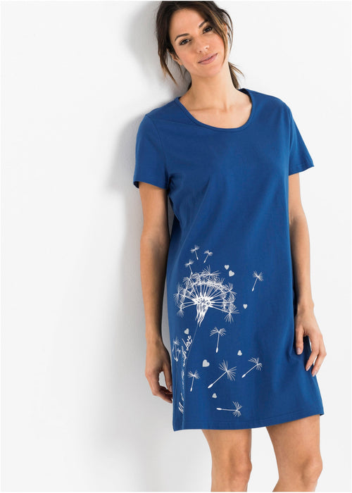 Spalna srajca z ekološkim bombažem