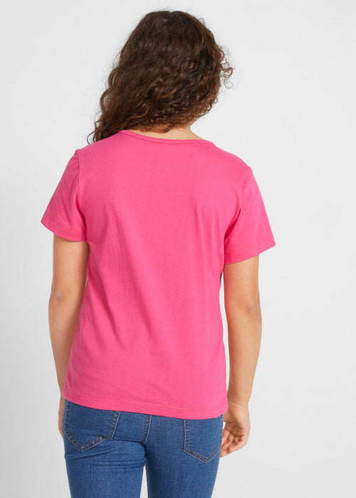Dekliška T-Shirt z ekološkim bombažem (2 kosa)