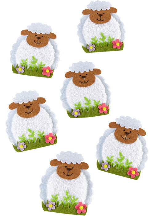 Žepki za pribor z motivom ovčke (6 kosov)
