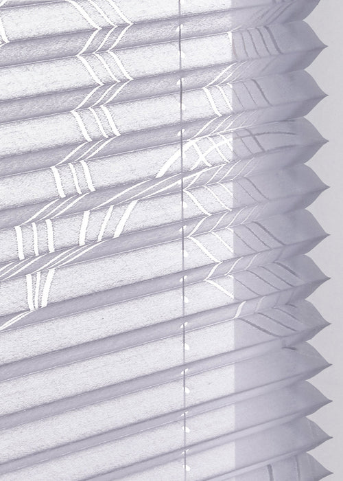 Jedkana plisirana zavesa z vzorcem