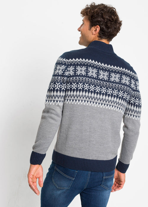 Norveški pulover s trojanskim ovratnikom
