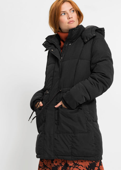 Zimska jakna z nastavljivo obrobo v pasu