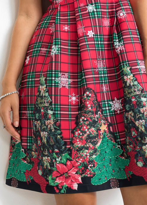 Obleka z božičnim motivom