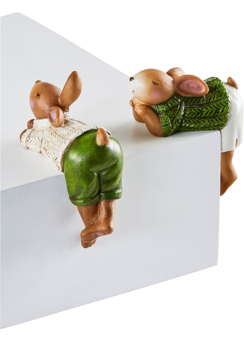 Figurica za na polico zajčki (2 kosa)