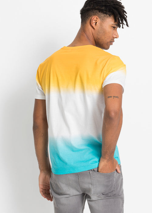 T-Shirt majica z barvnim prelivom