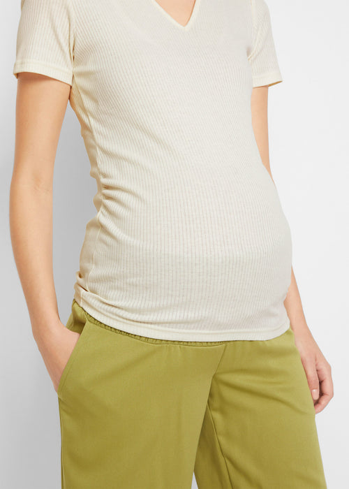 Udobna nosečniška polo majica