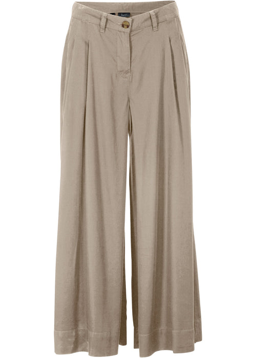 Široke culotte hlače iz TENCEL™ lyocella v 7/8-dolžini