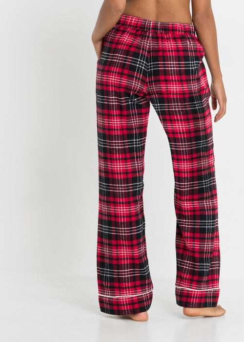 Tkane hlače pižame iz flanele