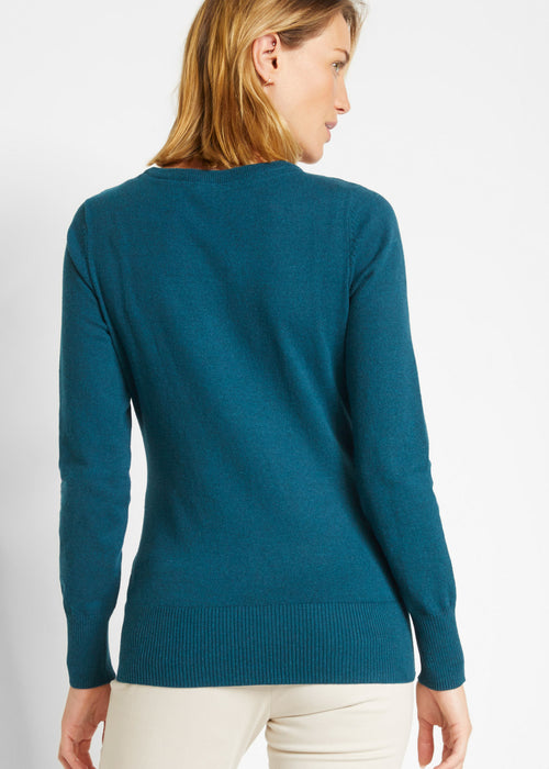 Klasičen pulover z recikliranim bombažem