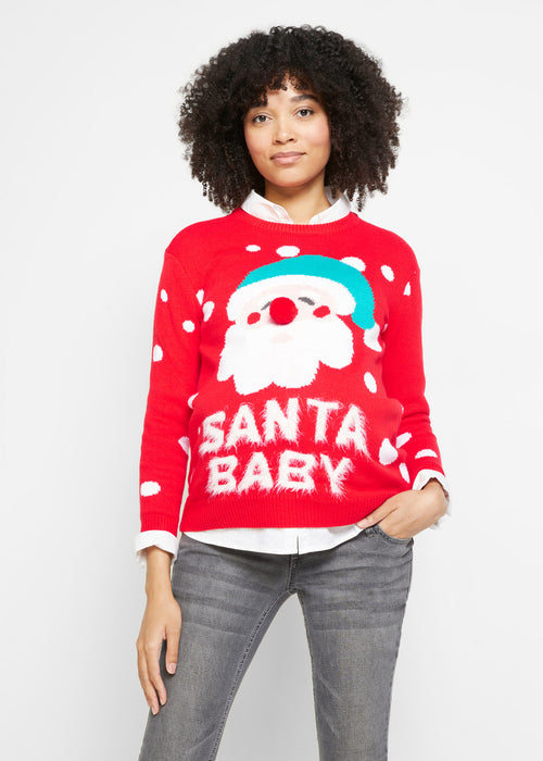 Nosečniški božični pulover