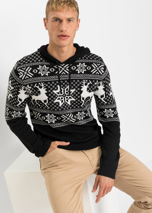 Norveški pulover s kapuco