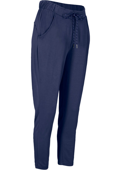 Športne hlače iz LENZING™ ECOVERO™ materiala v 7/8-dolžini, nivo oblikovanja 1
