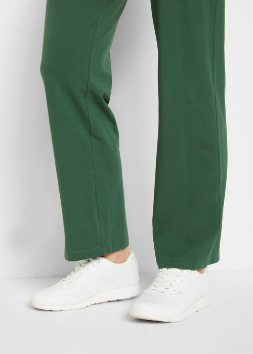 Dolge hlače iz jerseya s širokimi hlačnicami, nivo oblikovanja 1