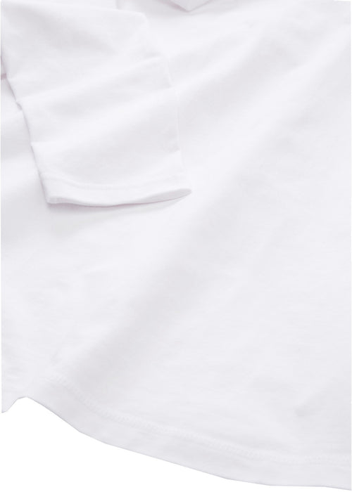 Majica brez šivov z okroglim izrezom in dolgimi rokavi iz kolekcije Essential