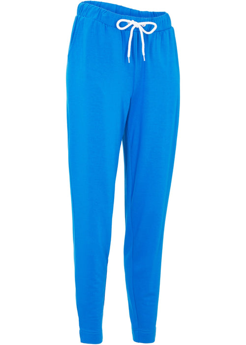 Lahke dolge jogging hlače z vpeljano elastiko v pasu, nivo oblikovanja 1