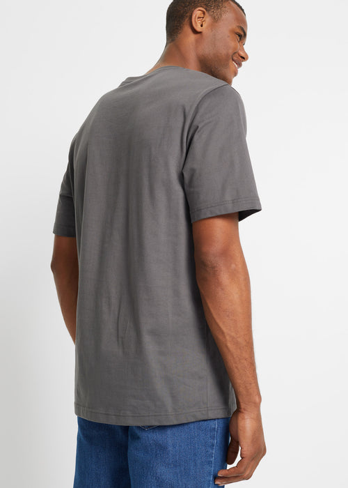 T-Shirt majica z rahlo v rokav podaljšanimi ramami v udobnem kroju