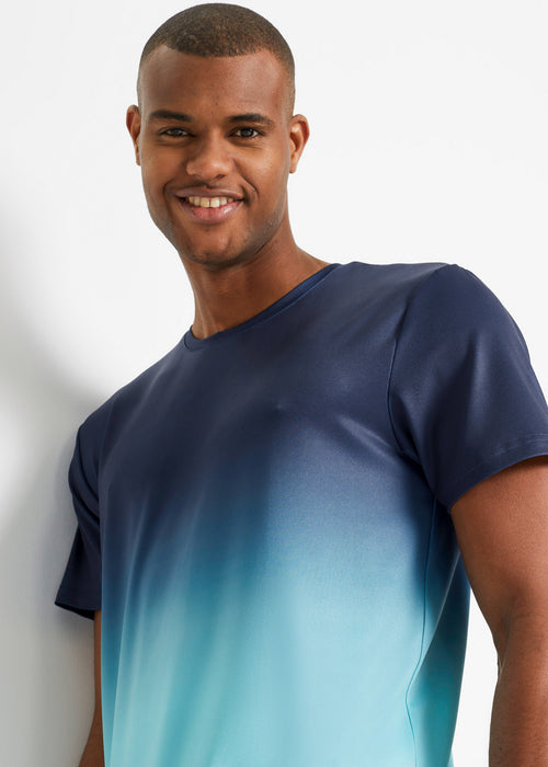 Funkcijska T-Shirt majica z barvnim prelivom