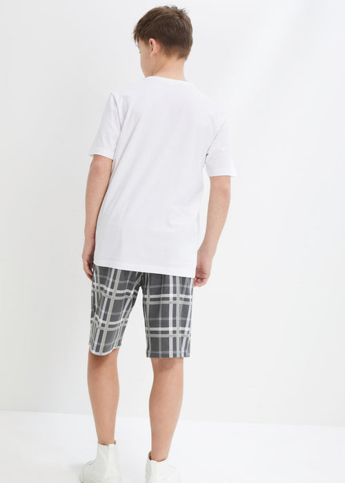 Fantovska T-Shirt majica in kratke hlače iz trikoja