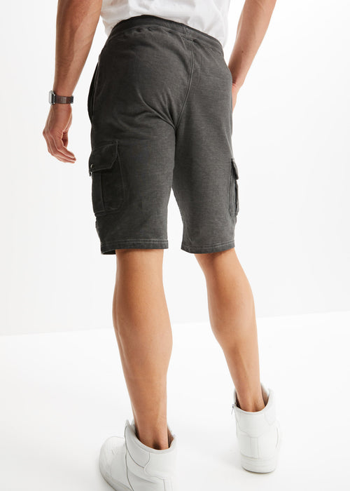 Bermuda hlače iz trikoja s cargo žepi