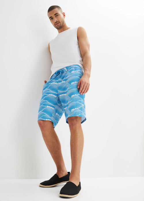 Kratke hlače za na plažo iz recikliranega poliestra v klasičnem kroju