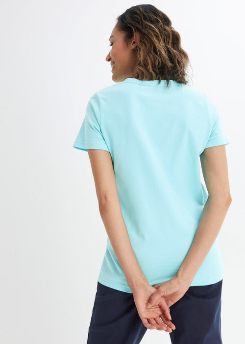 T-Shirt majica z okroglim izrezom brez šivov iz kolekcije Essential