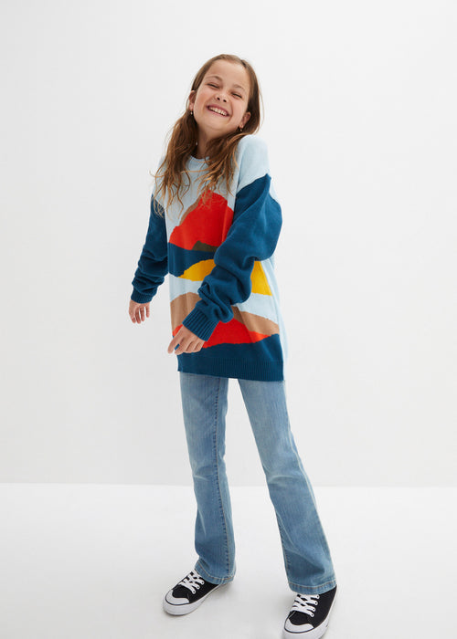 Otroški pleten pulover